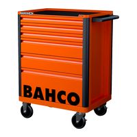 Инструментальная тележка с 6 ящиками и защитными бортами,серая BAHCO Арт.1472K6GREY — фото 1