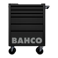 Инструментальная тележка с 6 ящиками и защитными бортами,серая BAHCO Арт.1472K6GREY — фото 4