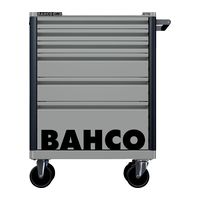 Инструментальная тележка с 6 ящиками и защитными бортами,серая BAHCO Арт.1472K6GREY — фото 6