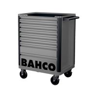 26" E72 Инструментальная тележка с 8 выдвижными ящиками и защитными бортами, пустая, красная 693x510x955 мм BAHCO Арт. 1472K8RED — фото 5