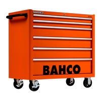 Инструментальная тележка с 6 выдвижными ящиками. Lock & Go! система фиксации BAHCO Арт. 1475KXL6BLACK — фото 3