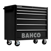 Инструментальная тележка с 6 выдвижными ящиками. Lock & Go! система фиксации BAHCO Арт. 1475KXL6BLUE — фото 4