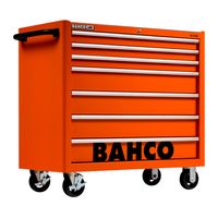 Инструментальная тележка с 7 выдвижными ящиками. Lock & Go! система фиксации BAHCO Арт. 1475KXL7BLACK — фото 3