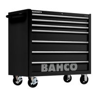 Инструментальная тележка с 7 выдвижными ящиками. Lock & Go! система фиксации BAHCO Арт. 1475KXL7BLUE — фото 6