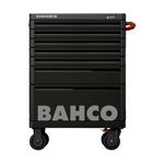 Инструментальная тележка с 7 ящиками и защитными бортами,серия Premium BAHCO Арт. 1477K7GREY