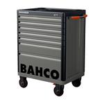Инструментальная тележка с 7 ящиками и защитными бортами,серия Premium BAHCO Арт. 1477K7GREY