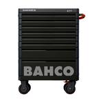 Инструментальная тележка с 8 ящиками и защитными бортами,серия Premium BAHCO Арт. 1477K8BLACK