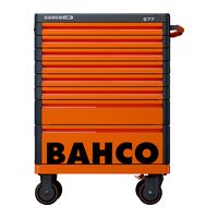 Инструментальная тележка с 9 ящиками PREMIUM,белая BAHCO Арт.1477K8WHITE — фото 2