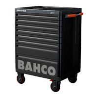 Инструментальная тележка с 9 ящиками PREMIUM,белая BAHCO Арт.1477K8WHITE — фото 3