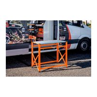 Складной верстак, столешница из МДФ с оцинковкой BAHCO Арт. 1495FWB097TD — фото 3