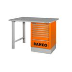 Верстак с выдвижными ящиками, металлическая столешница BAHCO Арт. 1495K7CWB18TS