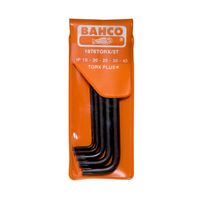 Набор шестигранников Г-образных под винты TORX PLUS,5шт BAHCO Арт. 1976TORX/5T
