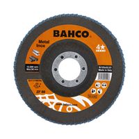 Диски для шлифования нержавеющей стали и металла BAHCO Арт. 3927-125IM-P80 — фото 3