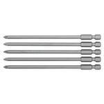 2 Х Биты под винты Pozidriv PZ2 125мм 1/4 BAHCO Арт. 59S/125PZ2-2P