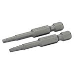 2 Х Биты под винты Robertson RO3 50мм 1/4 BAHCO Арт. 59S/50R3-2P