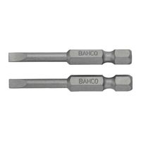 Биты под винты со шлицем 50 мм BAHCO 59S/50/1.0-6.0 — фото 6