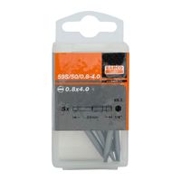 Биты под винты со шлицем 50 мм BAHCO 59S/50/1.2-6.5 — фото 4