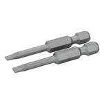 2 Х  Биты под прямой шлиц 1-6 50мм 1/4 BAHCO Арт. 59S/50/6.0-2P