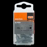 1/4"Биты под винты Pozidriv PZ1, L=25мм,500штук BAHCO Арт. 59S/PZ1-IPB