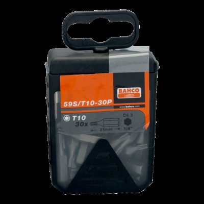 1/4"Биты 3шт. под винты TORX  T5 25мм BAHCO Арт. 59S/T5-3P ― BAHCO SHOP
