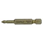 2 Х Биты под винты Philips PH3 50мм 1/4  особо прочная BAHCO Арт. 61H/50PH3-2P