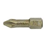 2 Х Биты под винты Philips PH3 25мм 1/4  особо прочная BAHCO Арт. 61H/PH3-2P