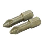 2 Х Биты под винты Philips PH3 25мм 1/4  особо прочная BAHCO Арт. 61H/PH3-2P