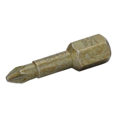 2 Х Биты под винты Pozidriv PZ3 25мм 1/4  особо прочная BAHCO Арт. 61H/PZ3-2P ― BAHCO SHOP