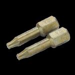 10xБиты T15 25мм 1/4  EXTRAHARD BAHCO Арт. 61H/T15