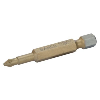 2 Х Биты под винты Philips PH1 50мм 1/4  TIN BAHCO Арт. 62TIN/50PH1-2P ― BAHCO SHOP