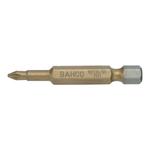 2 Х Биты под винты Philips PH1 50мм 1/4  TIN BAHCO Арт. 62TIN/50PH1-2P