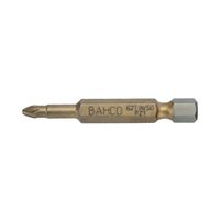 Биты под винты Pozidriv 50 мм BAHCO 62TIN/50PZ1 — фото 2