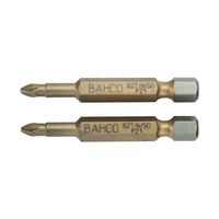 Биты под винты Pozidriv 50 мм BAHCO 62TIN/50PZ1 — фото 4