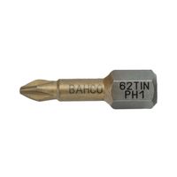 Биты под винты Phillips 25 мм BAHCO 62TIN/PH1 — фото 2