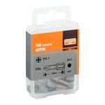 2 Х Биты под винты Philips PH3 25мм 1/4  TIN BAHCO Арт. 62TIN/PH3-2P