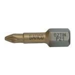 1/4"Биты 2 шт.под винты Pozidriv  PZ3 25мм BAHCO Арт. 62TIN/PZ3-2P