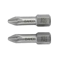 Биты под винты Phillips 25 мм BAHCO 65I/PH2-2P — фото 6