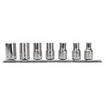 3/8"Набор тоцевых головок,7шт BAHCO Арт. 7400TORX-ER/S7