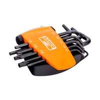 Набор изогнутых шестигранных ключей под винты TORX PLUS,8шт BAHCO Арт. BE-7675
