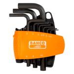 Набор оксидированных шестигранников метрических размеров BAHCO BE-9578