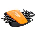 Набор оксидированных шестигранников с шаровым наконечником под винты TORX® BAHCO BE-9675