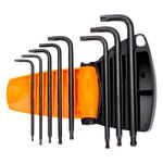 Набор оксидированных шестигранников с шаровым наконечником под винты TORX® BAHCO BE-9675