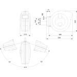 Катушка с пневмошлангом 20м, D.внутр.10мм BAHCO Арт. BPHRC1020