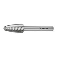 Борфреза из быстрорежущей стали, цилиндрическая BAHCO Арт. HSSG-F1225M-S — фото 2