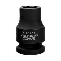 3/8" шестигранные ударные головки, дюймы BAHCO Арт. K7401Z-3/4 — фото 2