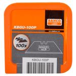 запасные лезвия для ножа 100шт. в уп. BAHCO Арт. KBGU-100P