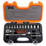 1/4"Набор торцевых головок 1/8-9/16", 16 предметов BAHCO Арт. S160AF