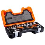 1/4" и 1/2" Набор торцевых головок BAHCO S560