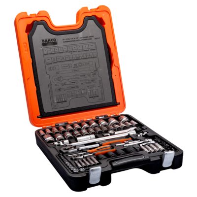 1/4" и 1/2" Набор торцевых головок BAHCO S87+7 ― BAHCO SHOP