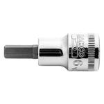 3/8" Торцевая головка с отверткой под винты с шестиграником BAHCO Арт. SB7409M-4